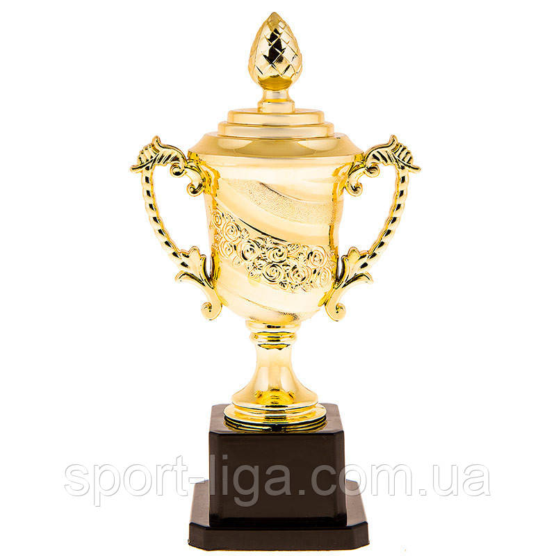 Кубок нагородний із кришкою 18,5 см