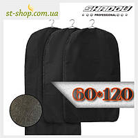 Чехол для хранения одежды "Shadow" на молнии черного цвета размер 60*120