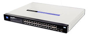 Комутатор Cisco SPS224G4 провайдерский, (VLAN, QoS, захист), 24xEthernet, 2xGigabit Ethernet, фото 2