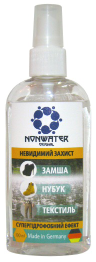 Водовідштовхувальний засіб Nonwater Для взуття та тканини