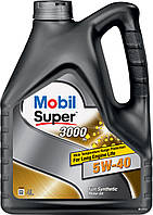 Масло MOBIL Super 3000 5W40 4 л, (MOBIL)