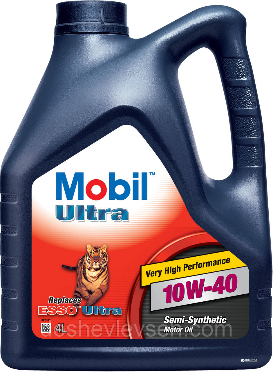 Масло MOBIL ULTRA 10W40 4л (замість ESSO), (MOBIL)