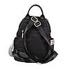 Сумка-рюкзак D22398-1Z Чорна, фото 3