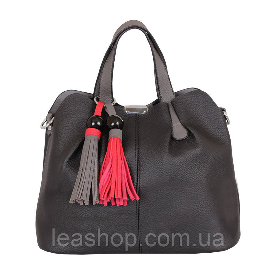 Сумка T37801-401 Чорна, фото 1