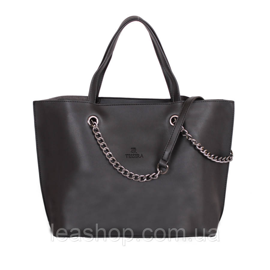 Сумка T37937-401 Чорна, фото 1