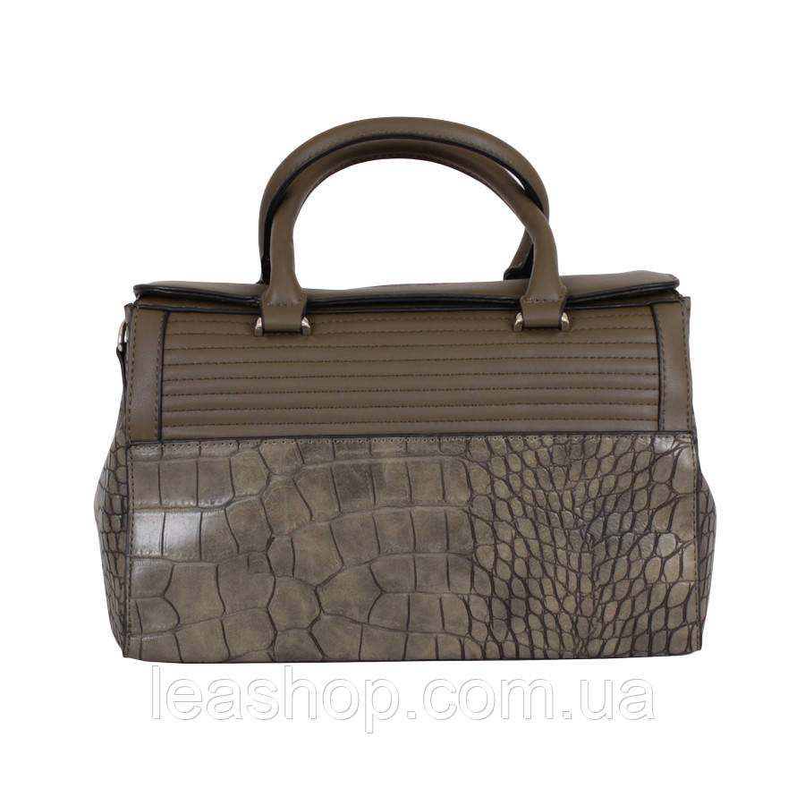 Сумка D23253-766 Темно-зелена, фото 1