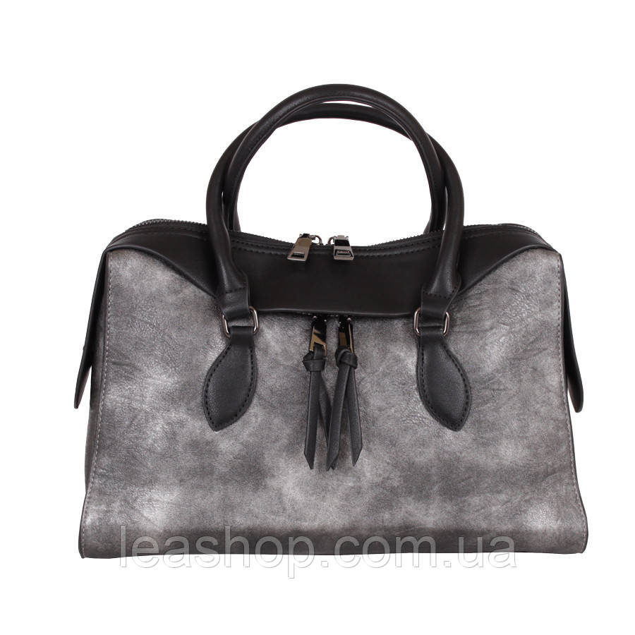 Сумка D23676-4116F Сіра, фото 1