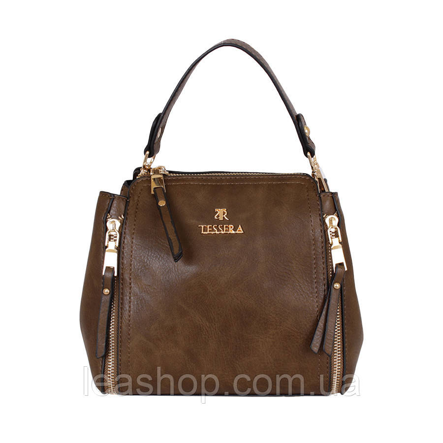 Сумка T37065-05 Коричнева, фото 1