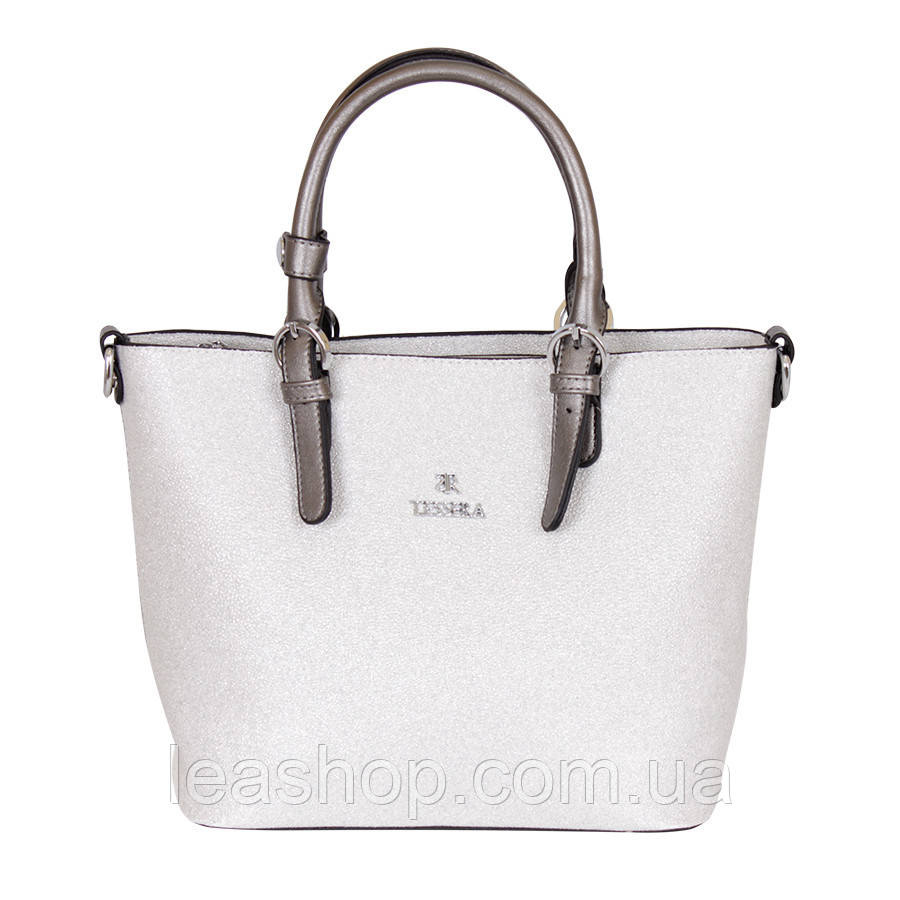 Сумка T37056-1 Срібна, фото 1