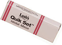 Клей-смола Lash Quik Set прозрачный для пучковых ресниц 10 мл.
