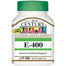 Вітамін Е (400 IU) 180мкг 110 желатинових капсул 21st Century
