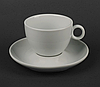 Чашки білі порцелянові з блюдцем 280 мл HR1307, фото 3