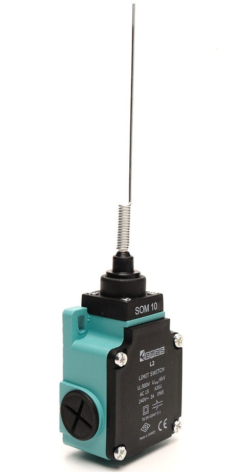 Вимикач кінцевий зі сталевою пружиною (1НО+1НЗ), фото 1