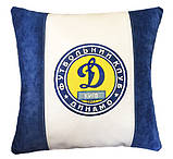 Подушка сувенірна декоративна з логотипом Манчестер, фото 5