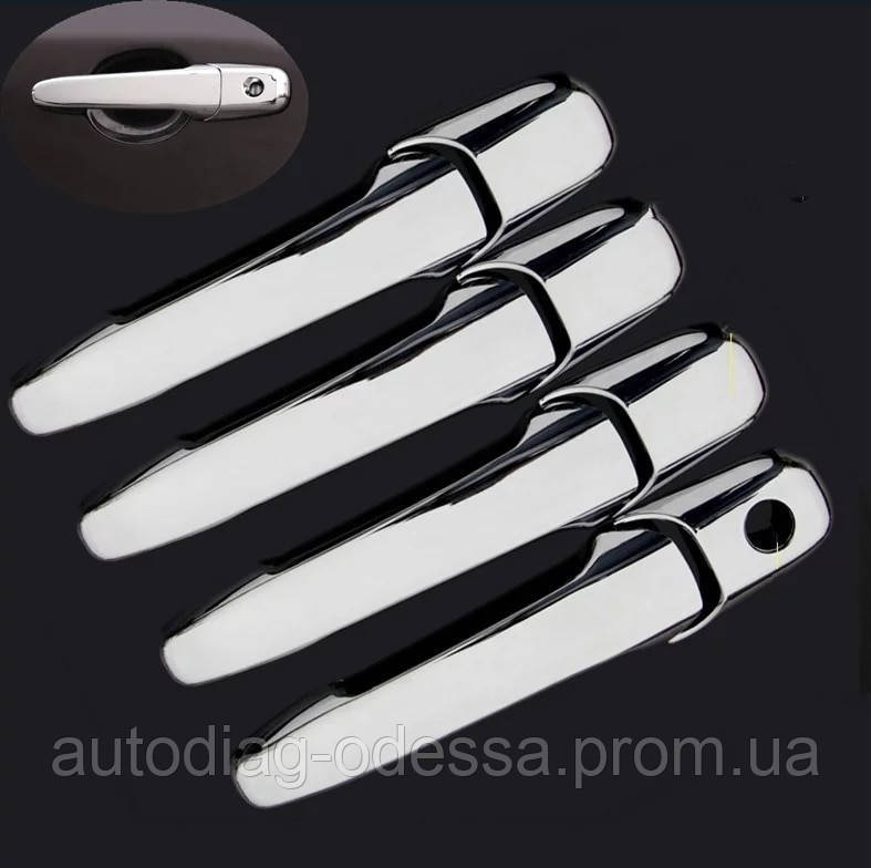 Накладки Двери Ручки Хром Мазда Mazda 3 2004 - 2009 Mazda 5 2006 - 2008 ...