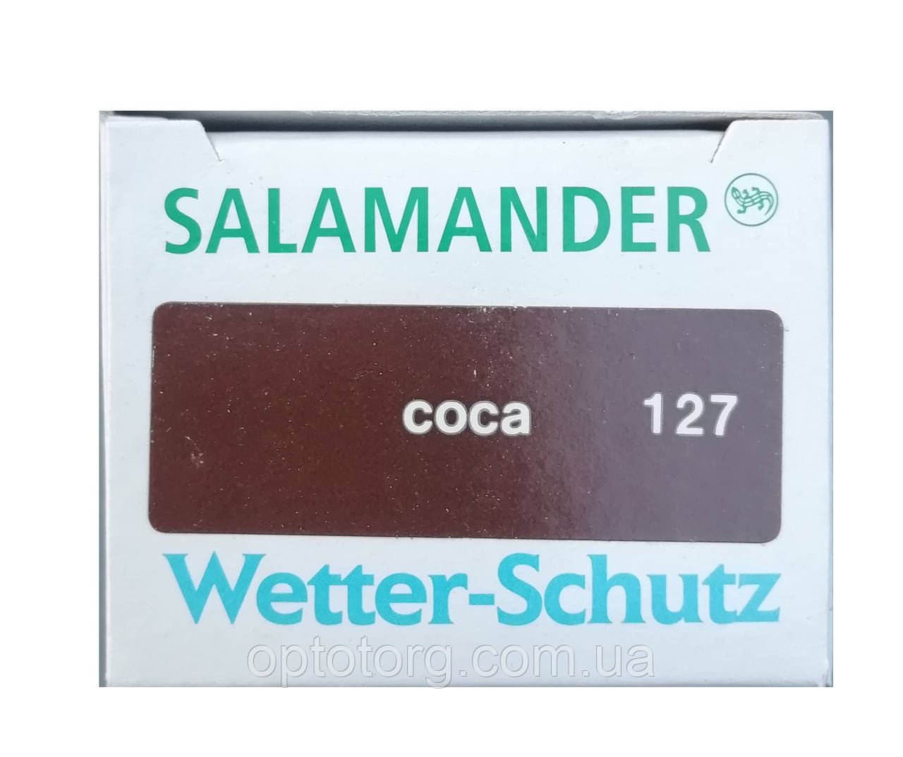 Крем Кока "Wetter-Schutz" для гладкої шкіри з губкою Саламандра Німеччина 75 мл