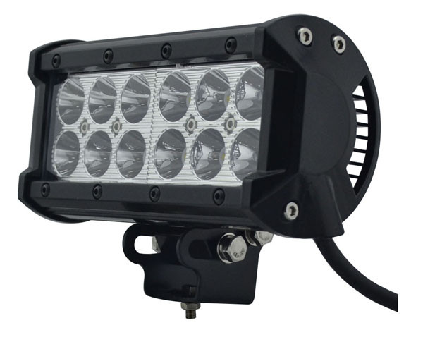 Світлодіодна фара С4 36W (3600Lm). SMD x 12х3W. Дальний-ближний. 62х78х167мм, фото 1