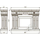 Мармуровий камін "Вашингтон", фото 3