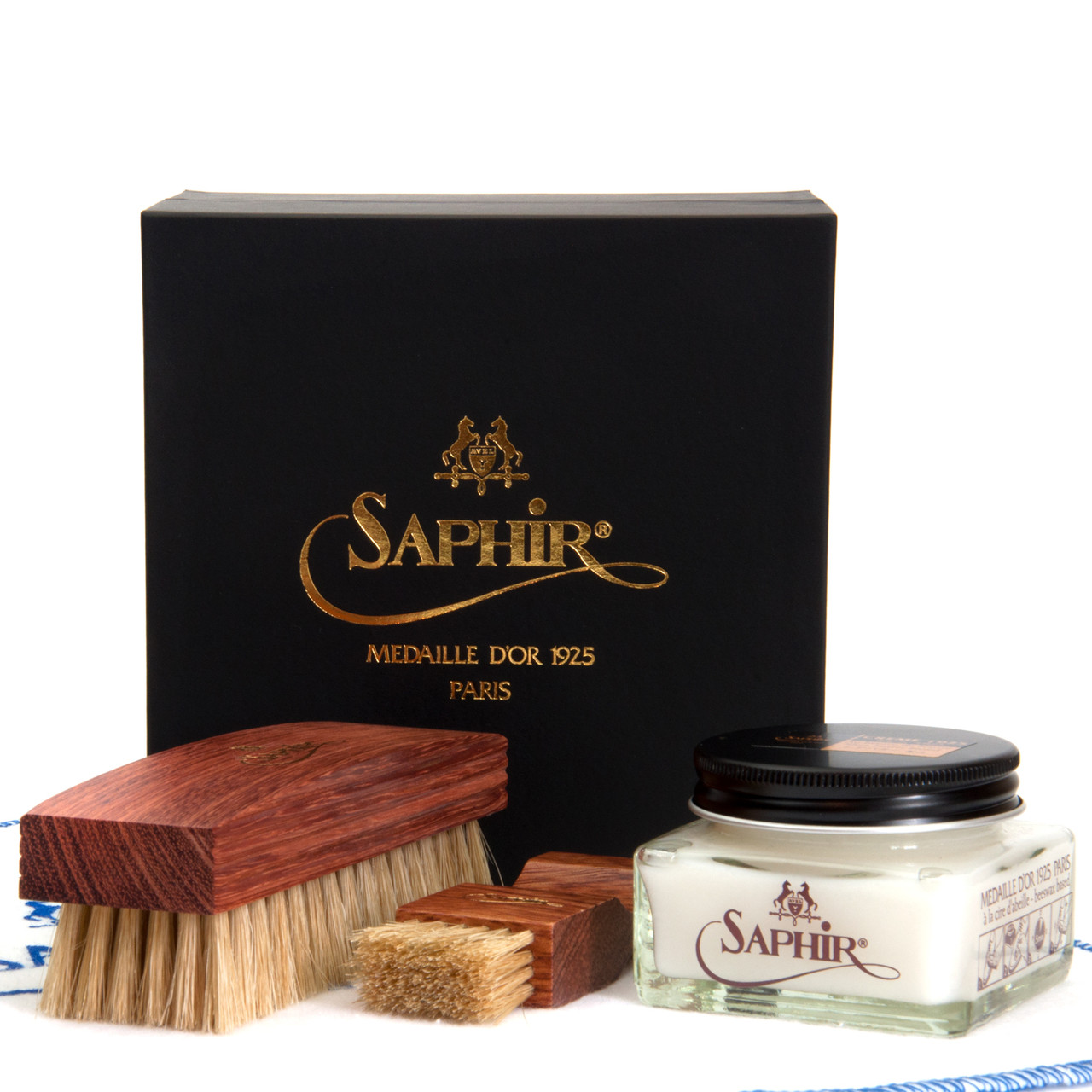 Подарунковий набір для догляду за взуттям Saphir Medaille D'or Ecrin, фото 1
