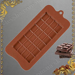 Форма силіконова "Плитка шоколаду"