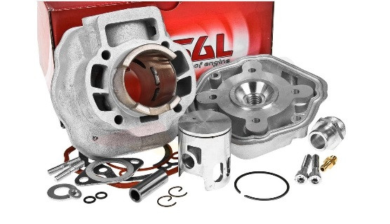 Циліндр у зборі для скутерів 50cm3 Aprilia Derbi Gilera Piaggio