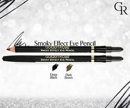 Олівець для очей Golden Rose Smoky Eye Effect Pencil (чорний)