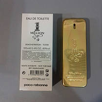 Розпродаж тестера Paco Rabanne 1 million 100 мл, фото 4