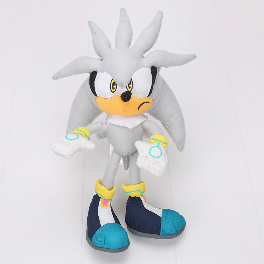 Іграшка їжак соник Сільвер (Super Sonic) 50 см