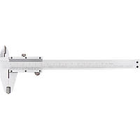 Штангенциркуль 150 мм, ціна ділення 0,05 мм, металевий, з глибиноміром INTERTOOL MT-3015