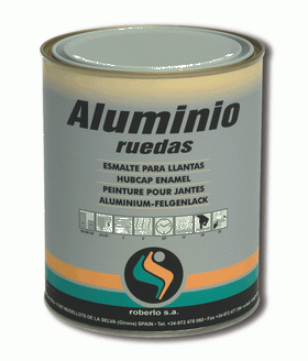 Краска для дисков ROBERLO ALUMINIO RUEDAS 1л.