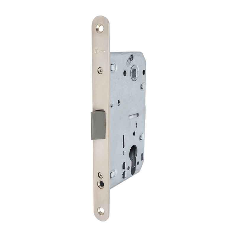 Замок під ключ для міжкімнатних дверей сатин, фото 1