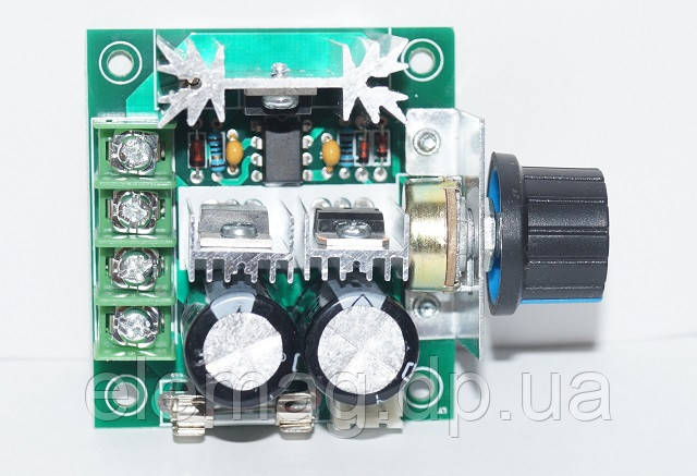 ШИМ Регулятор оборотов электродвигателя 12-40В 10А - купить по лучшей ...