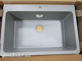 Мийка кухонна врізна гранітна Vered D-2002 Grey Granit