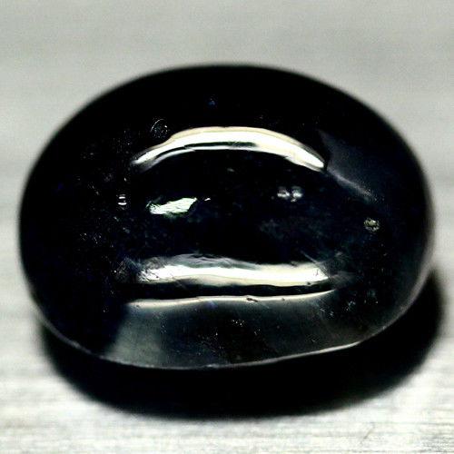 19.99 кт Природний темно-синій сапфір Мадагаскару кабашон, фото 1