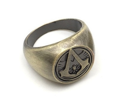 Кільце Кредо ассасина Assassins Creed Mens Vintage колір бронза
