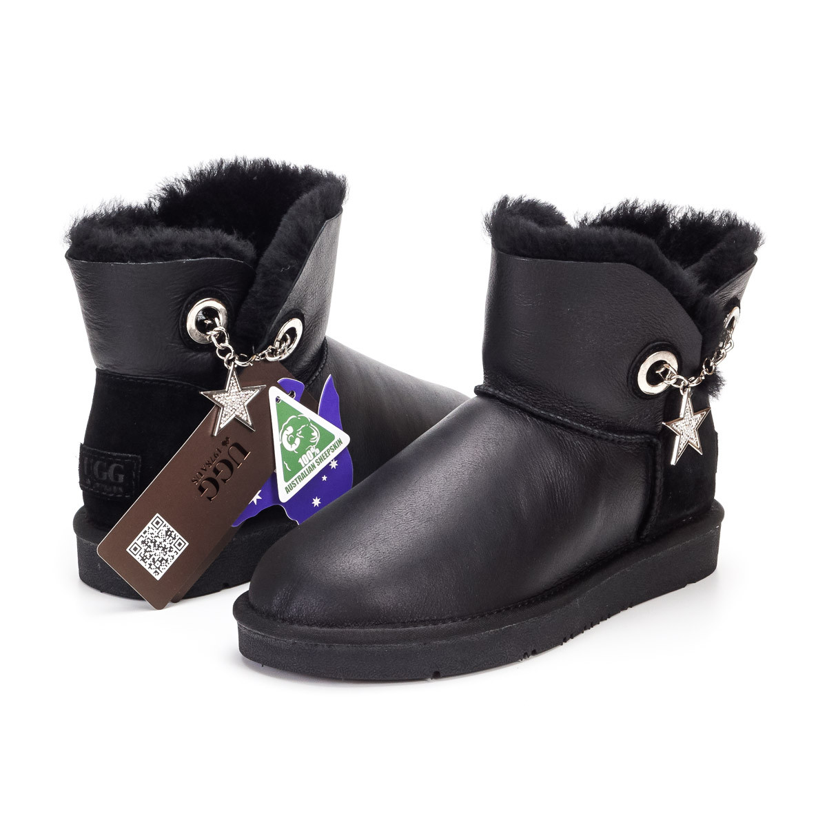 Натуральні жіночі уги UGG AUS 1978 (Stars Leather) 36,40!!