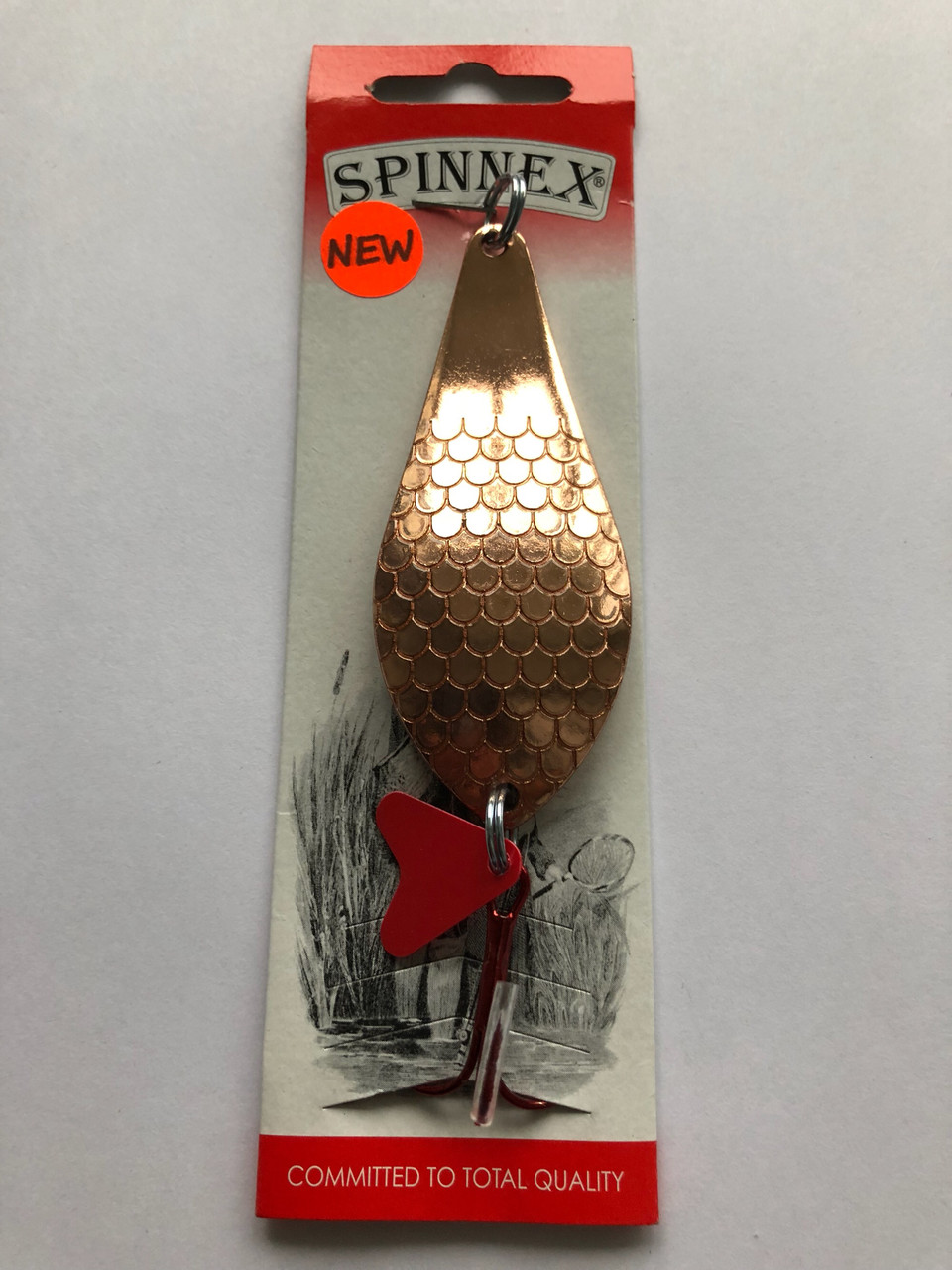 Блешня Spinnex Atom 30g bronze