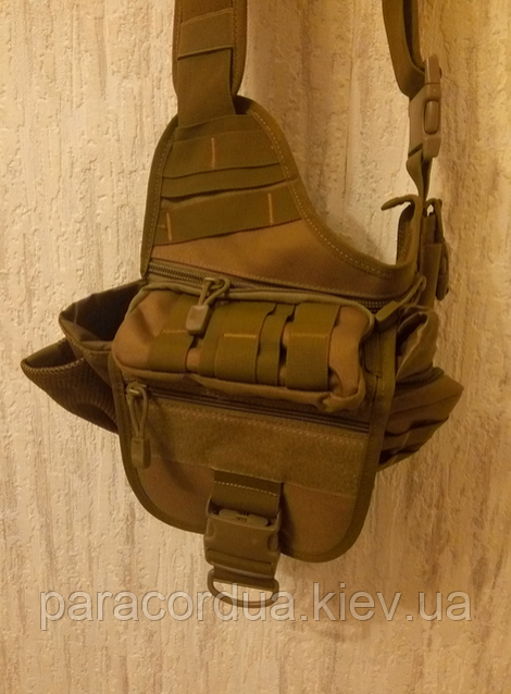 Тактична військова Камуфляжна сумка через плече OXFORD 600D