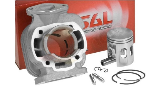 Циліндр у зборі для скутерів 50 см3 MBK Yamaha Aprilia Italjet LEM