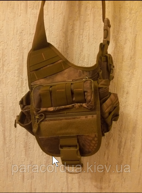 Тактична військова Камуфляжна сумка через плече OXFORD 600D