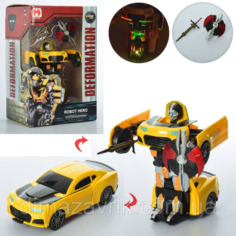 Трансформер 6568-905 робот+машинка, 13 см, фото 1