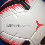 М'яч футбольний Nike Merlin SC3303-100 (розмір 5), фото 10