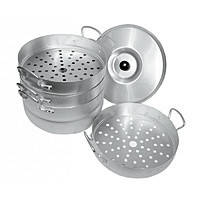 Мантоварка пароварка алюминиевая 6 литров 3 сетки, цена 660 грн — Prom ...