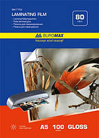 Плівка для ламінування А5 80 мкм. 100 шт/уп. Buromax BM.7753,