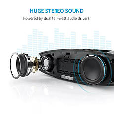 Портативна Bluetooth-колонка Anker Premium Stereo A3143 20W Black, фото 3