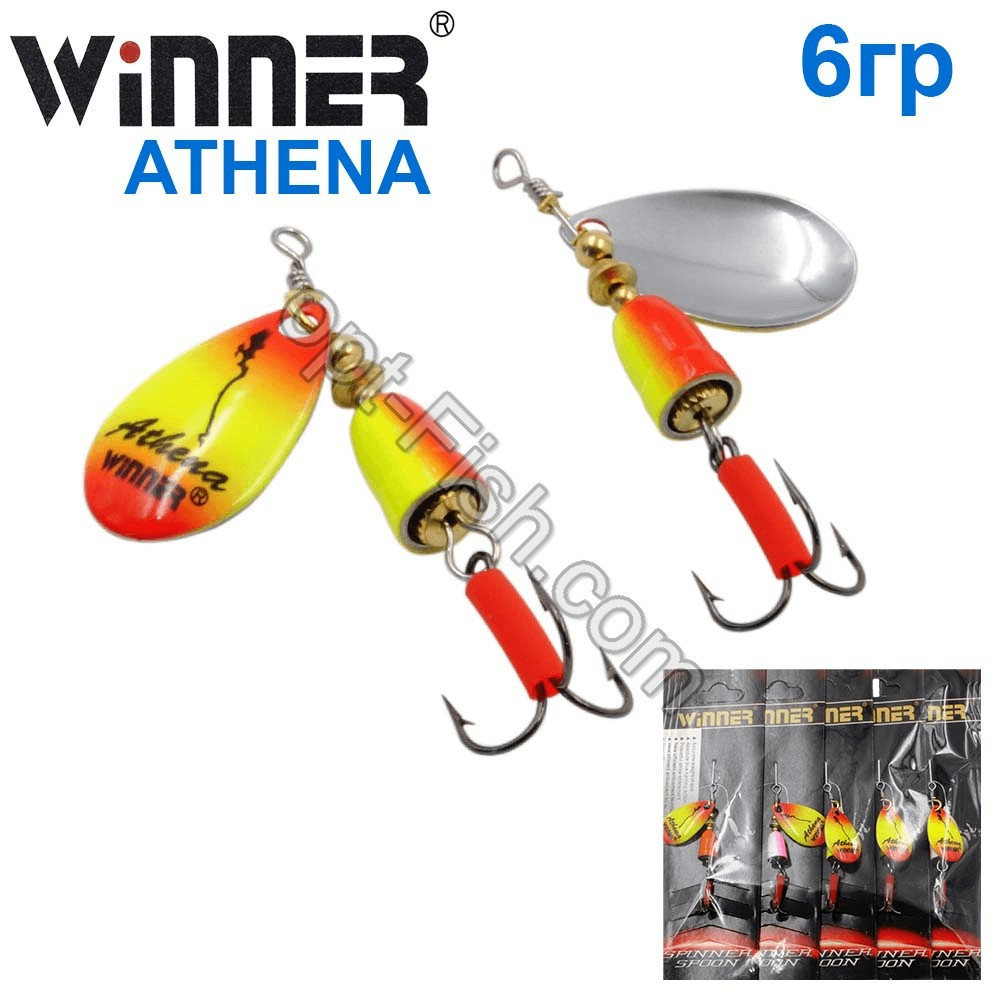 Блесна Winner вертушка WP-003 ATHENA 6g 018# *