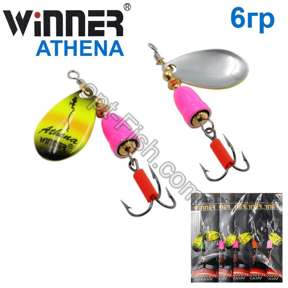 Блесна Winner вертушка WP-003 ATHENA 6g 022# *
