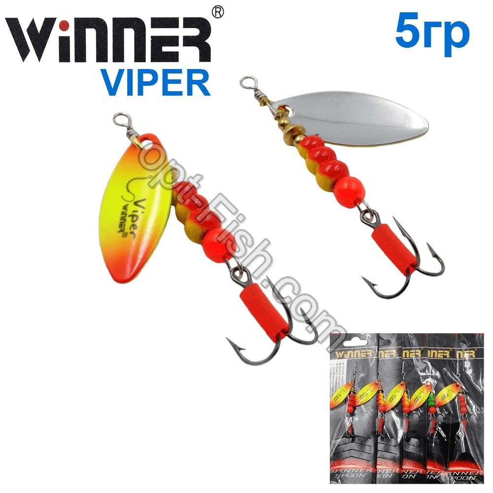 Блешня Winner вертушка WP-016 VIPER 5g 018# *