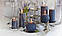 Свічка 10 х 7 cм циліндр Florencja Artman, фото 2