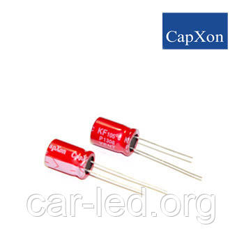 2,2mkf - 100v (Низький імпеданс) CapXon KF 5*11, 105°C конденсатор електролітичний